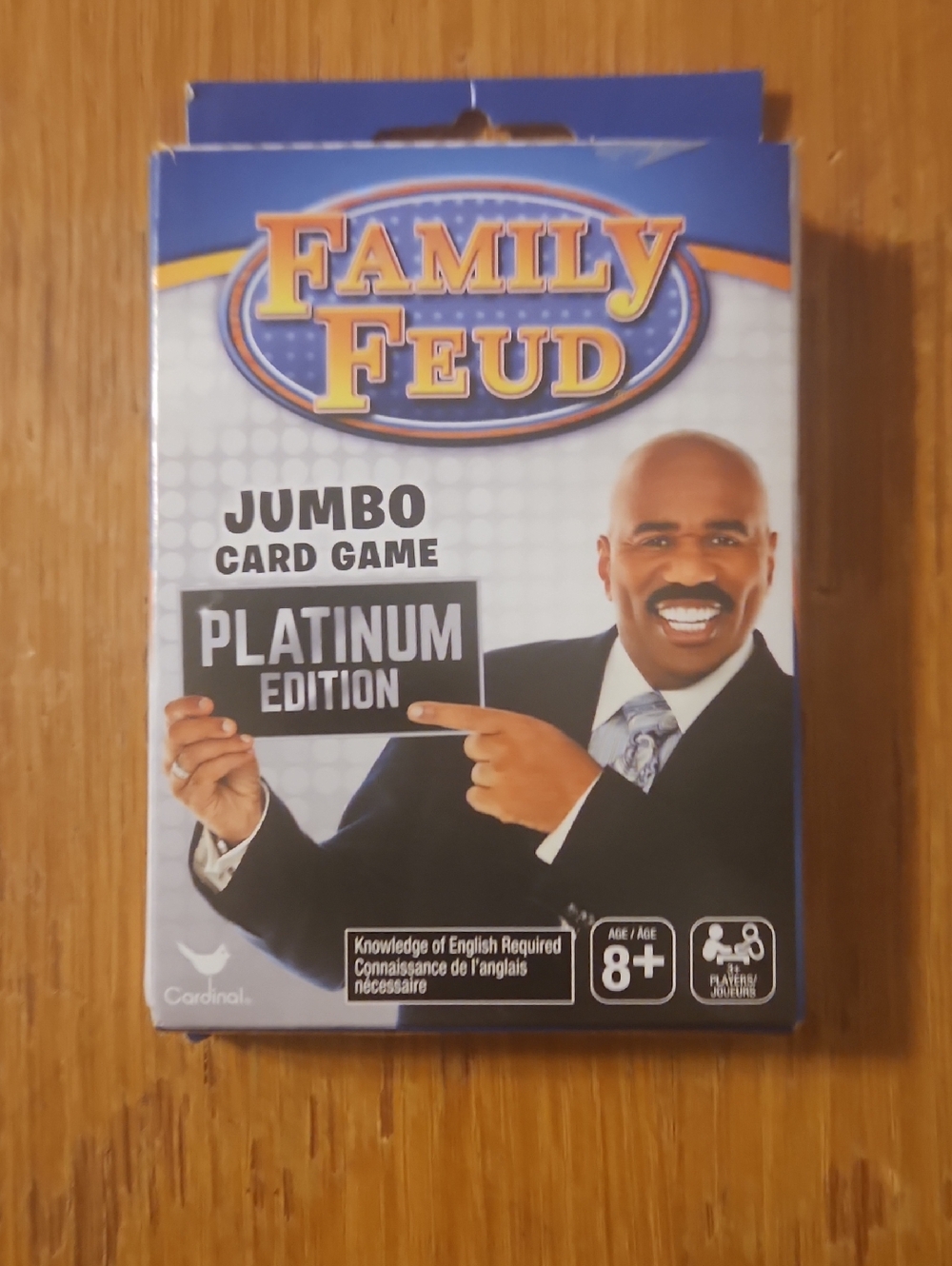 Platinum Edition Jumbo Card Game - Blue